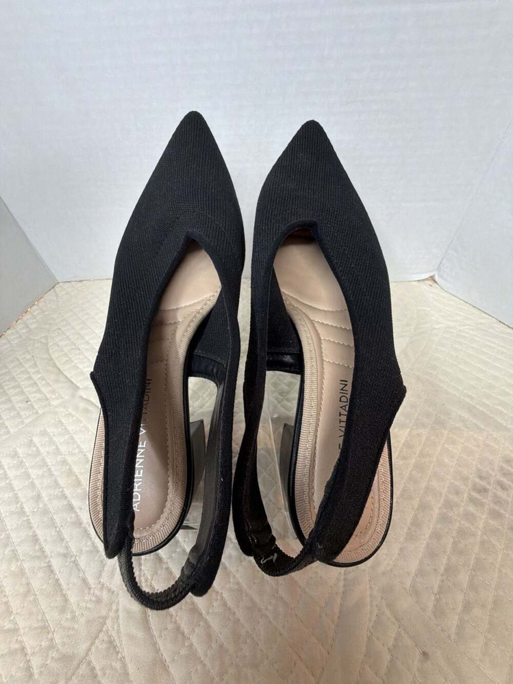Adrienne Vittadini Pointed Toe Slingback Pumps Size 7.5